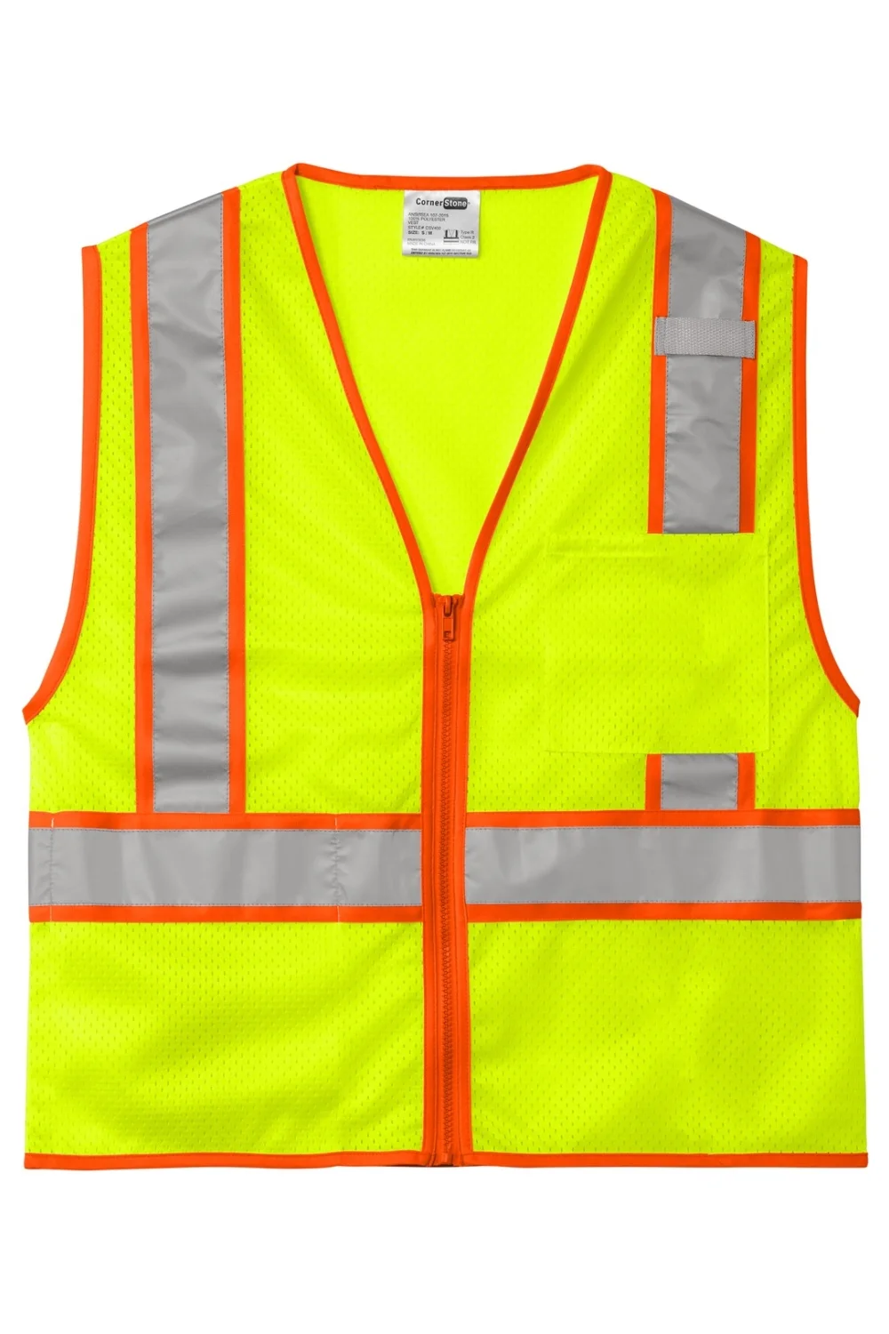 Alternative view of Men's ANSI 107 Class 2 Vest