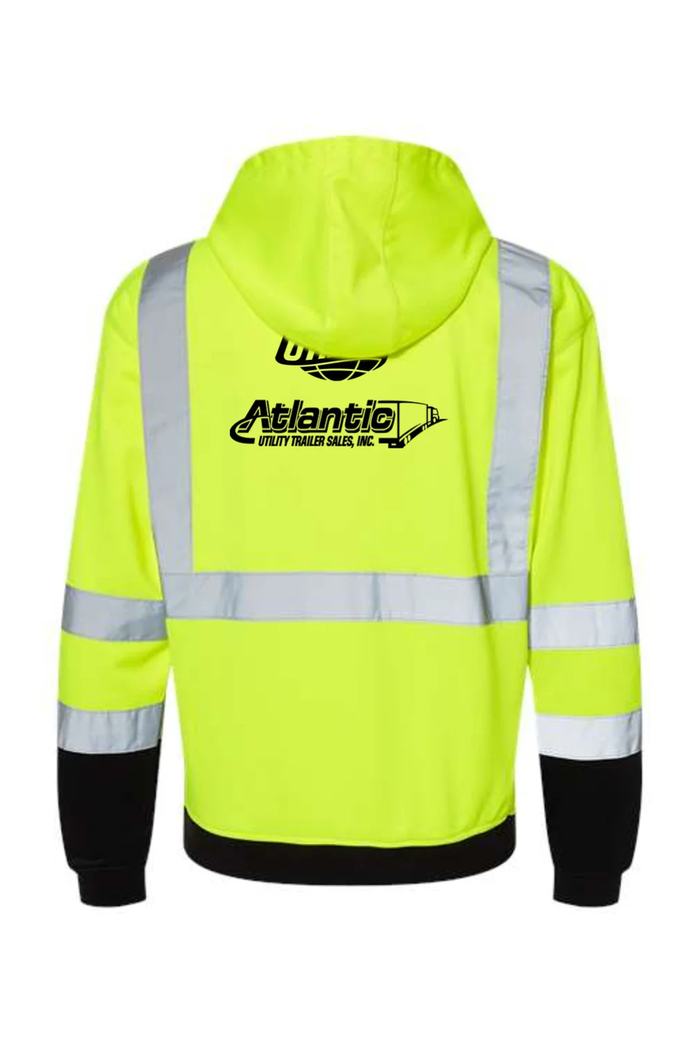 Men's Hi-Vis Hooded Sweatshirt - Image 3